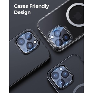 iPhone 13 pro max Camera Screen Protector Full Tempered Glass Back camera Lens Protector - Image 2