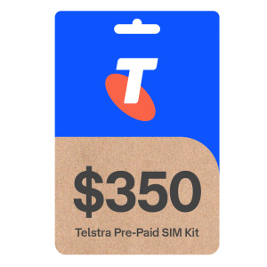 Telstra $350 Prepaid(Pay $286) SIM Starter Kit 365 Days expiry (Get 260 GB data if activated by 10-Mar-2025 Use code H83B873J Delivered